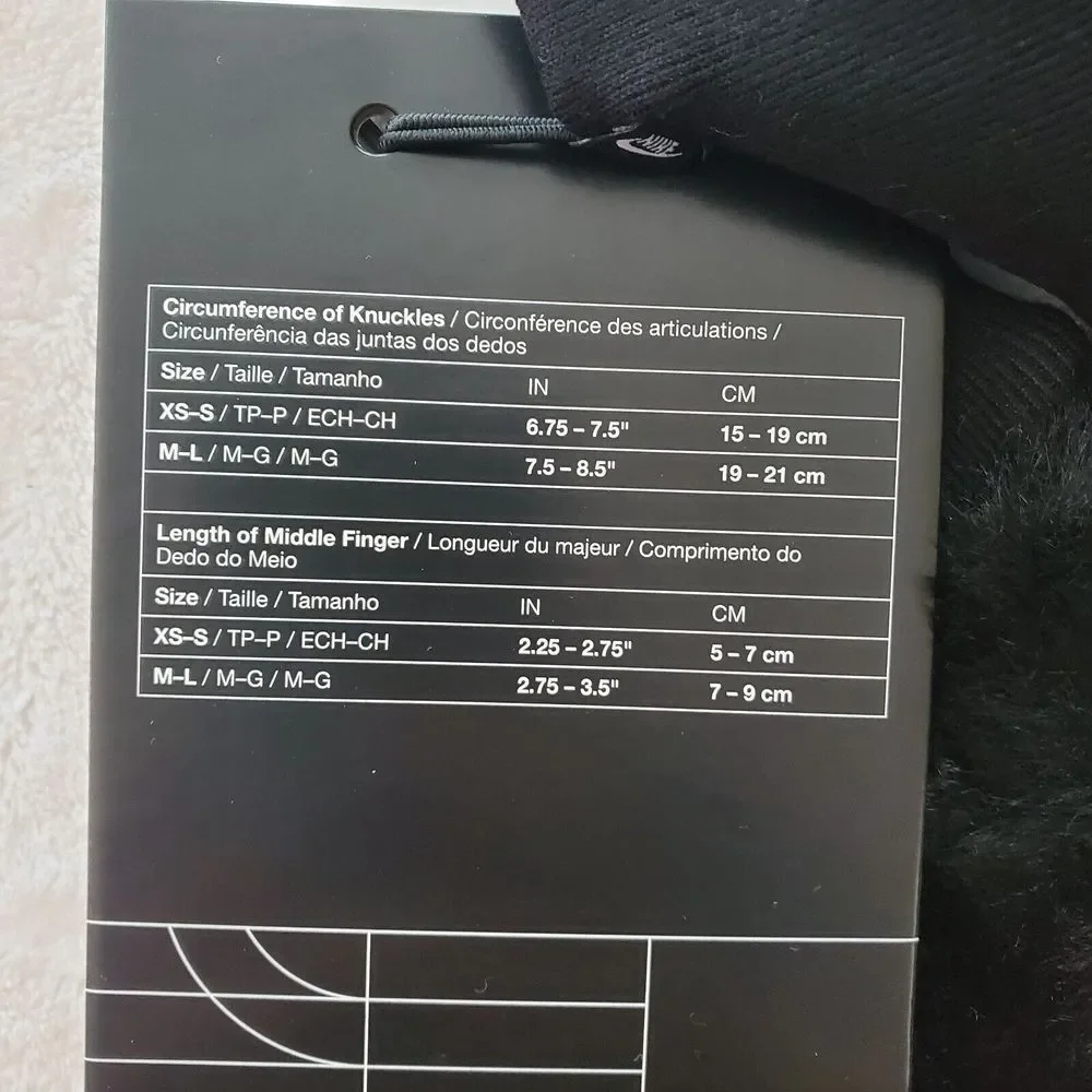 Nike new size